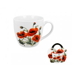 KUBEK 460 ML CLASSIC POPPIES