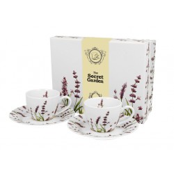 KPL.2 FILIŻANEK ESPRESSO CLASSIC LAVENDER