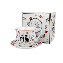 CUP WITH SAUCER 470 ML