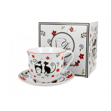 CUP WITH SAUCER 470 ML