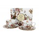 KPL.2 FILIŻANEK 280 ML VINTAGE FLOWERS WHITE