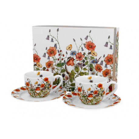 KPL.2 FILIŻANEK ESPRESSO WILD BIRD