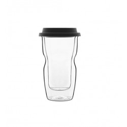 THERMIC MUG WITH A LID