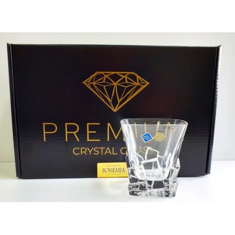 CRACK "PREMIUM" TUMBLERS 350 ML 6 PCS