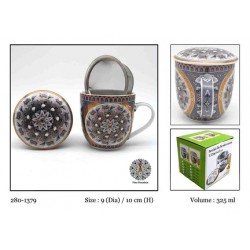 KUBEK ZAPARZACZ 325 ML ROZETA