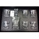 ROCKY "PREMIUM" WHISKY SET 1+6