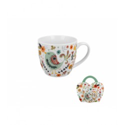 KUBEK 460 ML W KOSZYKU TERIA