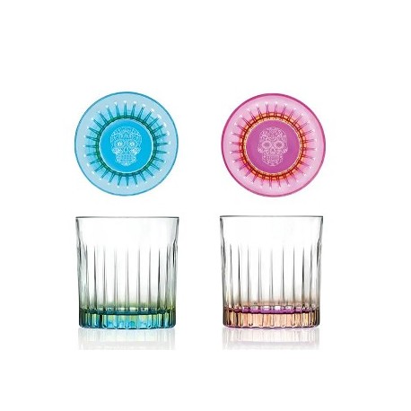 TIMELESS PEDRO&ROSA SZKL. 360 ML KOLOR KPL.6 SZTUK