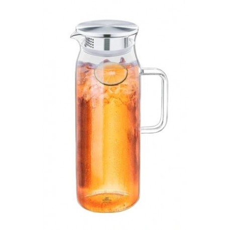 DZBANEK 1500 ML Z METALOWĄ POKRYWKĄ