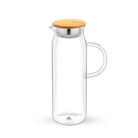 DZBANEK 1.5 L Z BAMBUSOWĄ POKRYWKĄ