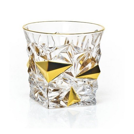 GOLD GLACIER WHISKY THUMBLERS 350 ML