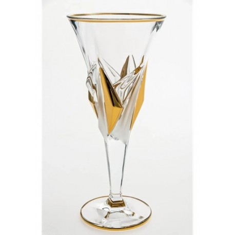 GOLD PRINCESS KIELISZEK 250 ML KOMPLET 6 SZT