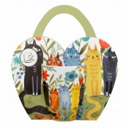 KUBEK 360-380 ML KOCI ŚWIAT OGRÓD