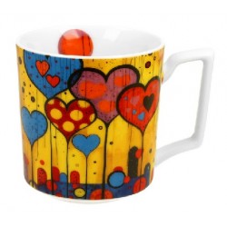 KUBEK 400-450 MODERN BALONY PORCELANA