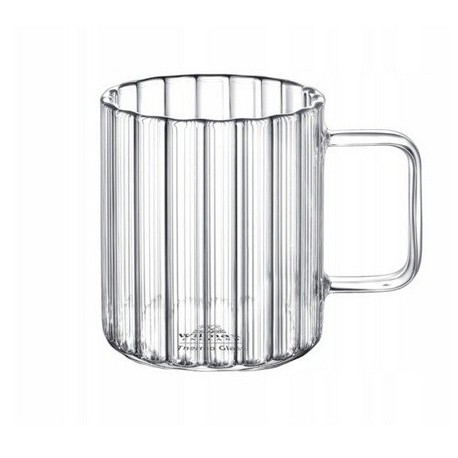 KUBEK RYFLOWANY 150 ml WILMAX SZKŁO