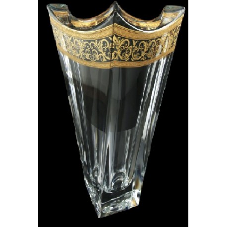 GOLD QUADRON VASE 305