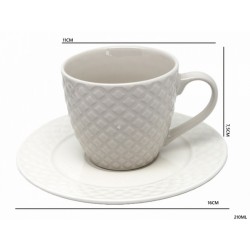 CUP WITH SAUCER
