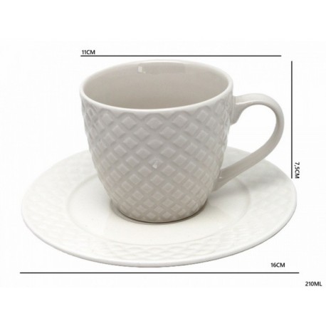 CUP WITH SAUCER