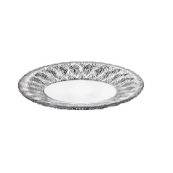 ONION PLATE 225mm BOHEMIA CRYSTAL GLASS