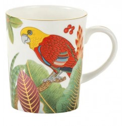 KUBEK 330 ML PAPUGA CZERWONA