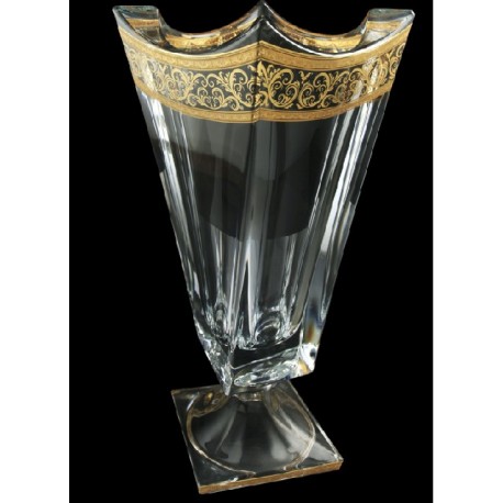GOLD QUADRON VASE 305