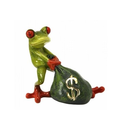 ŻABA Z WORKIEM DOLARÓW
