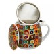 KUBEK 430 ML Z ZAPARZACZEM SQUARES