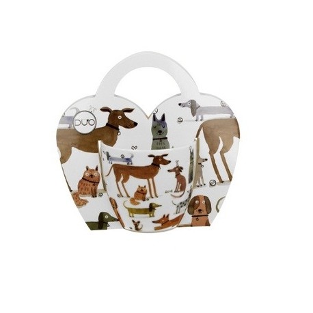 KUBEK 460 ML RÓŻNE PSY