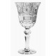 LOREY KIELISZEK 280ml BOHEMIA SZKŁO KRYSZTAŁ PIĘKNIE DEKOROWANY RŻŻNIĘTY CIĘTY