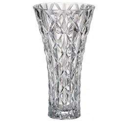 MEMPHIS WAZON 305 ML BOHEMIA SZKLO KRYSZTAŁ DEKOROWANE IDEALNE DLA DOMU I RESTAURACJI HORECA