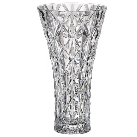 MEMPHIS WAZON 305 ML BOHEMIA SZKLO KRYSZTAŁ DEKOROWANE IDEALNE DLA DOMU I RESTAURACJI HORECA