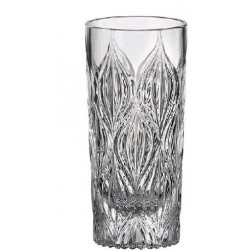 ONION SZKLANKA 330 ML KPL 6SZT Do DRINKÓW LUB INNYCH NAPOJÓW BOHEMIA SZKŁO KRYSZTAŁ DEKOROWANE Z GŁADKIM CENTRUM HORECA