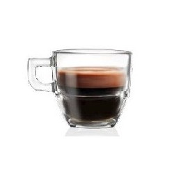 HAPPY ESPRESSO CUP WITH SAUCER, SET 6