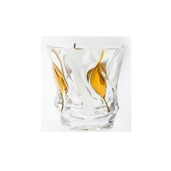 GOLD BAMBOO SZKLANKI WHISKY 300 ML KOMPLET 6 SZT