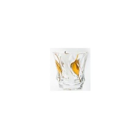 GOLD BAMBOO SZKLANKI WHISKY 300 ML KOMPLET 6 SZT