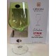 STRIX COLOR KIELISZEK 580 ML ZIELONA CZASZA OMPLET 4 SZT.SZKŁO KRYSZTAŁOWE BOHEMIA