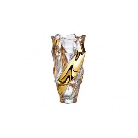 FLAMENCO VASE 300mm GOLD BELT
