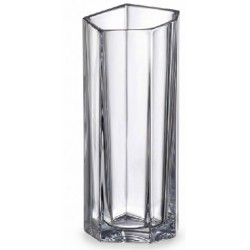 BAZALT WAZON 30 CM cm BOHEMIA SZKŁO KRYSZTAŁ