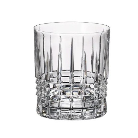 PINNA SZKLANKI WHISKY 300 ML KOMPLET 6 SZT SZKŁO KRYSZTAŁ BOHEMIA