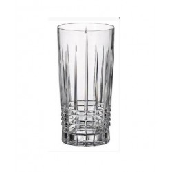 PINNA TUMBLER DRINK 330 ml BOHEMIA CRYSTAL GLASS