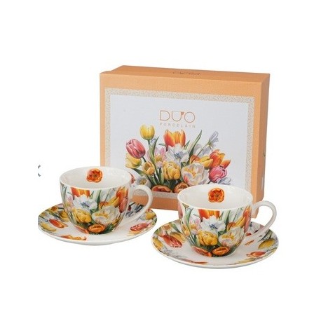 KPL.2 FILIŻANEK TULIPANY 280 ML