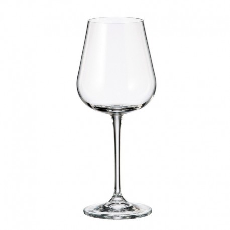 ARDEA / AMUNDSEN KIELISZKI SZKLANE DO WINA 450 ML BOHEMIA SZTUKA