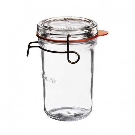 LUIGI BORMIOLI LOCK EAT FOOD JAR 350 ML PACKING 6 PCS