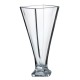 QUADRO VASE 330 MM BOHEMIA CRYSTAL GLASS