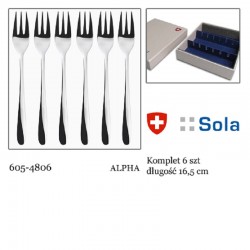WIDELCE DO CIASTA ALPHA, KOMPLET 6 SZT.