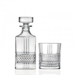 BRILLANTE WHISKY 1+6 SET RCR CRYSTAL GLASS