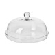 PLATE WITH CLOCHE 28 cm